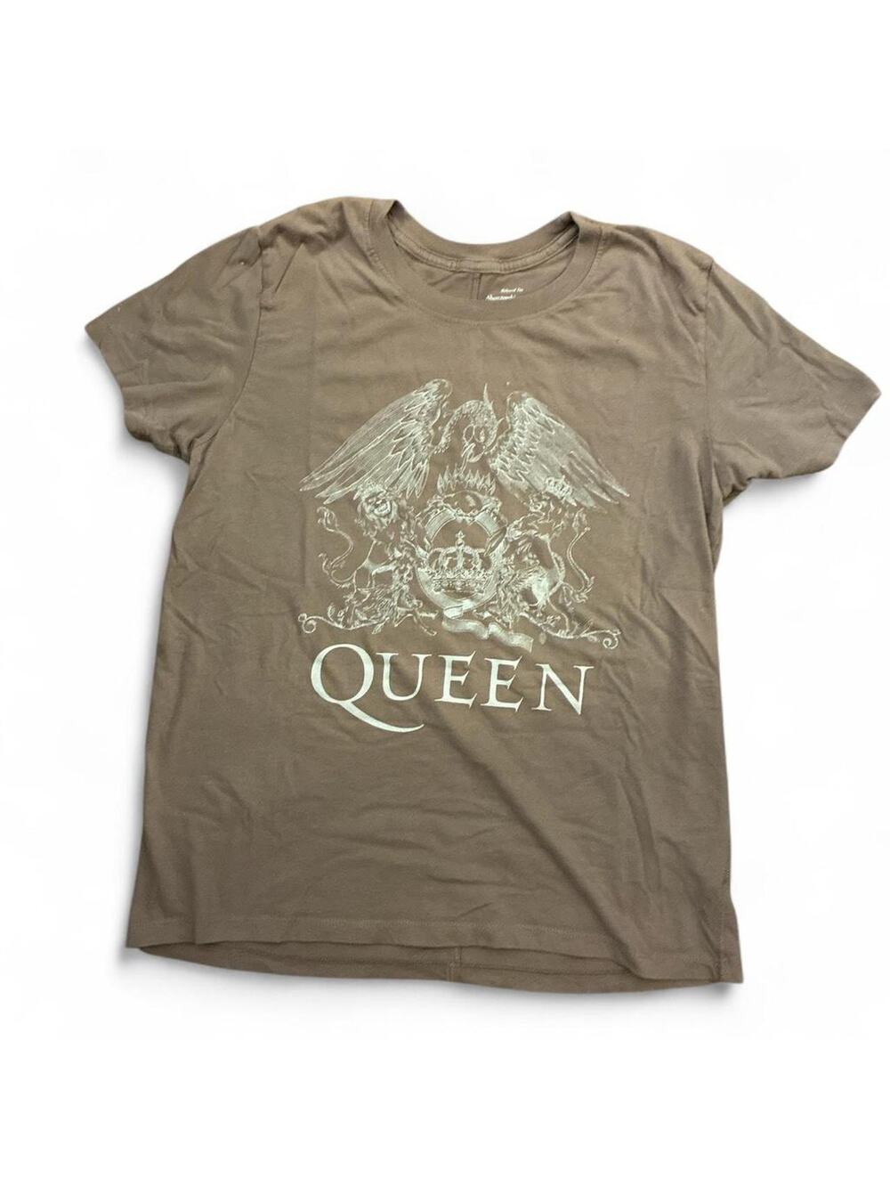 Abercrombie & Fitch Brown Queen t-shirt women small S